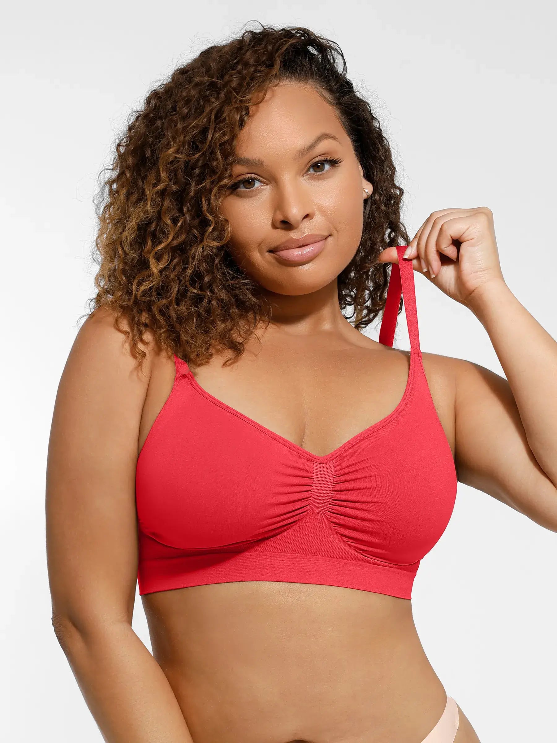 Cernoa Everyday Wireless Bra Unlined Soft Bra