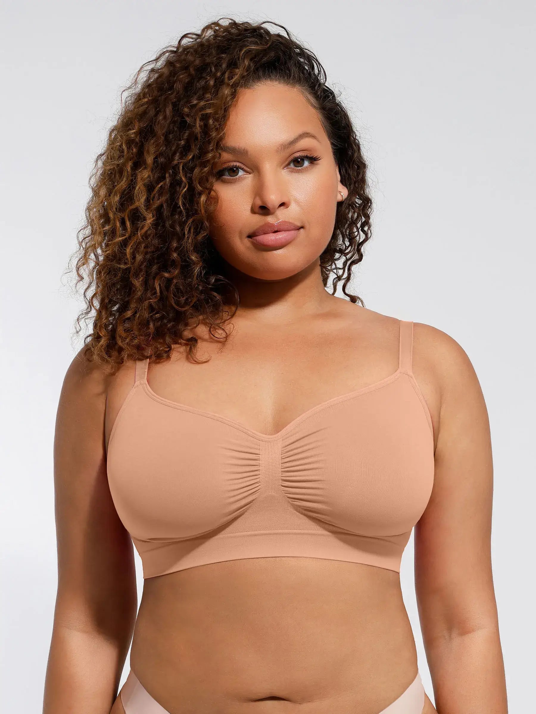 Cernoa Everyday Wireless Bra Unlined Soft Bra