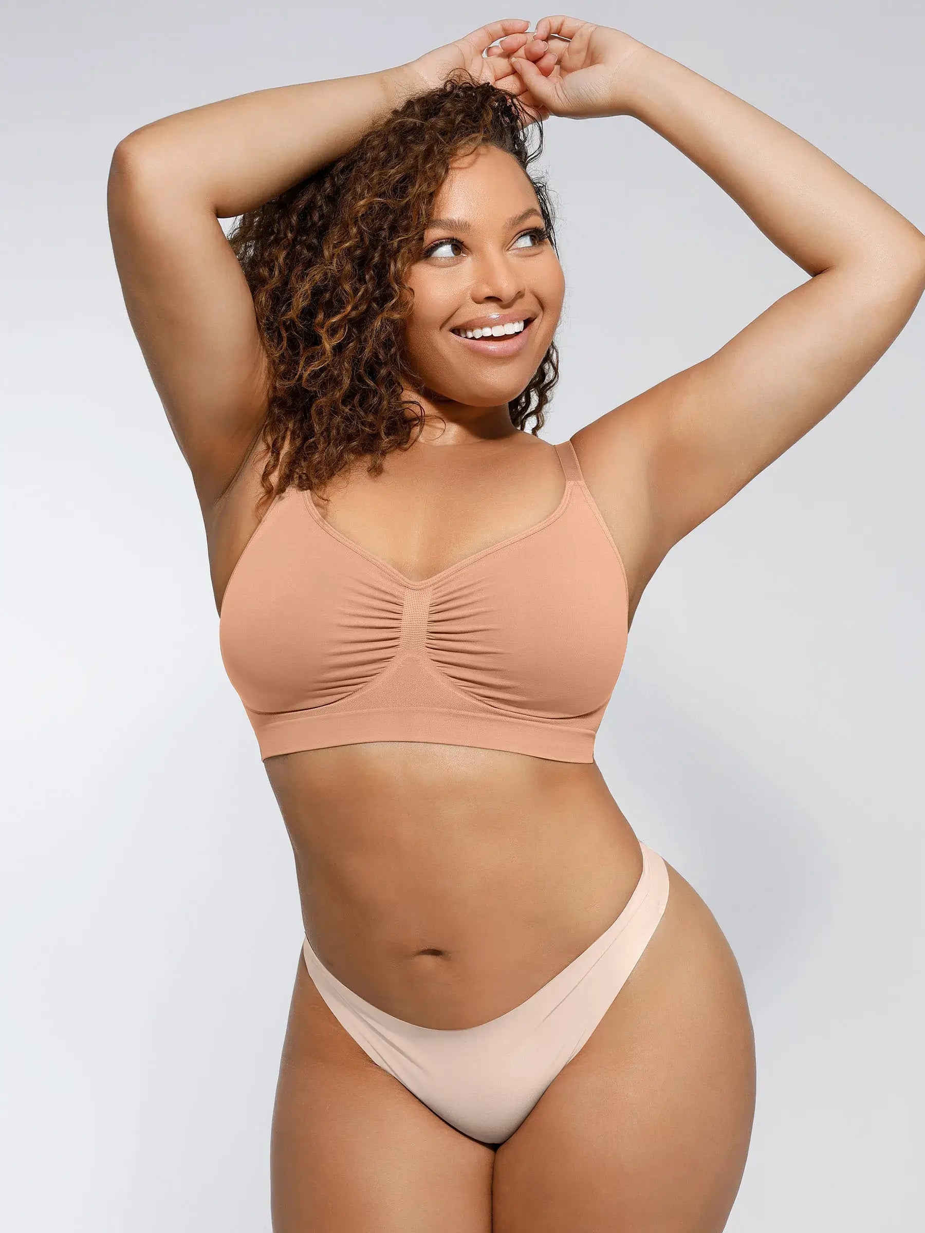 Cernoa Everyday Wireless Bra Unlined Soft Bra