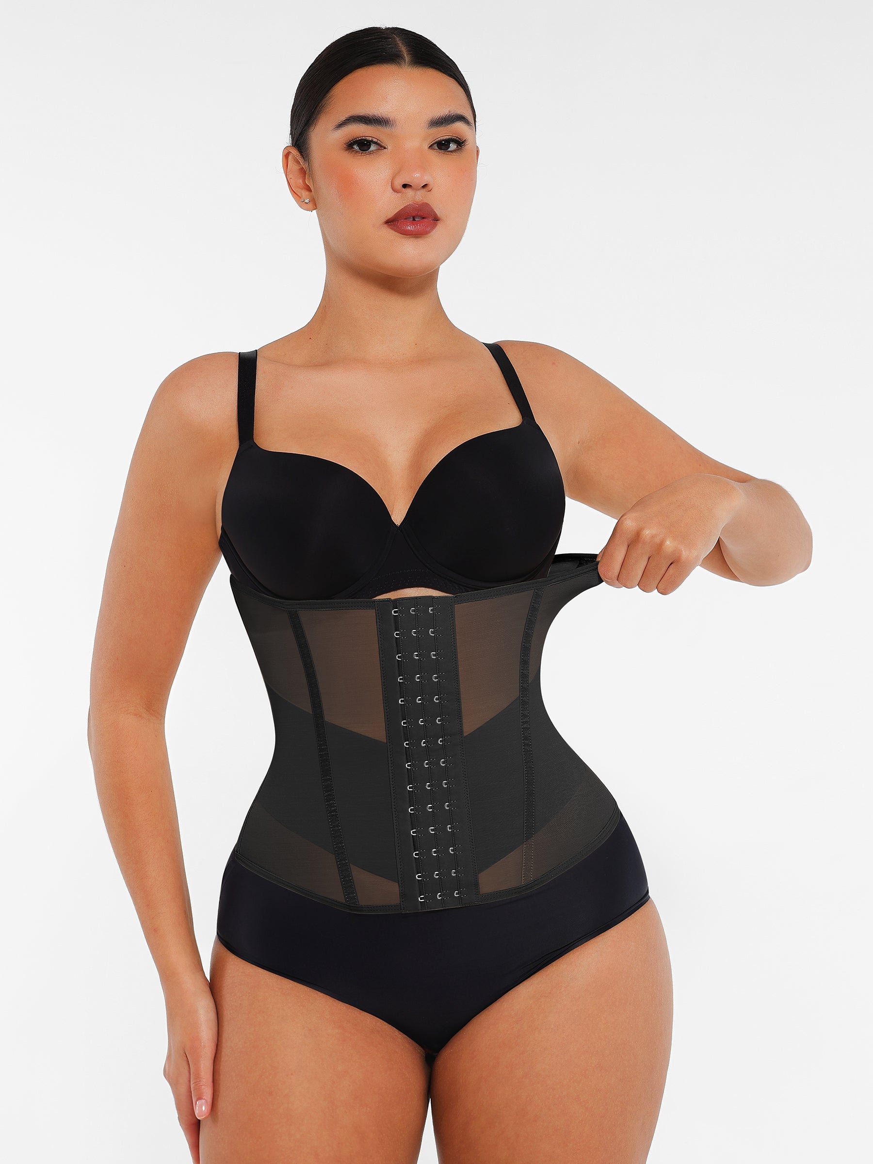 Feelingirl Women Waist Trainer Belt High Waisted Tummy Control Shapewear