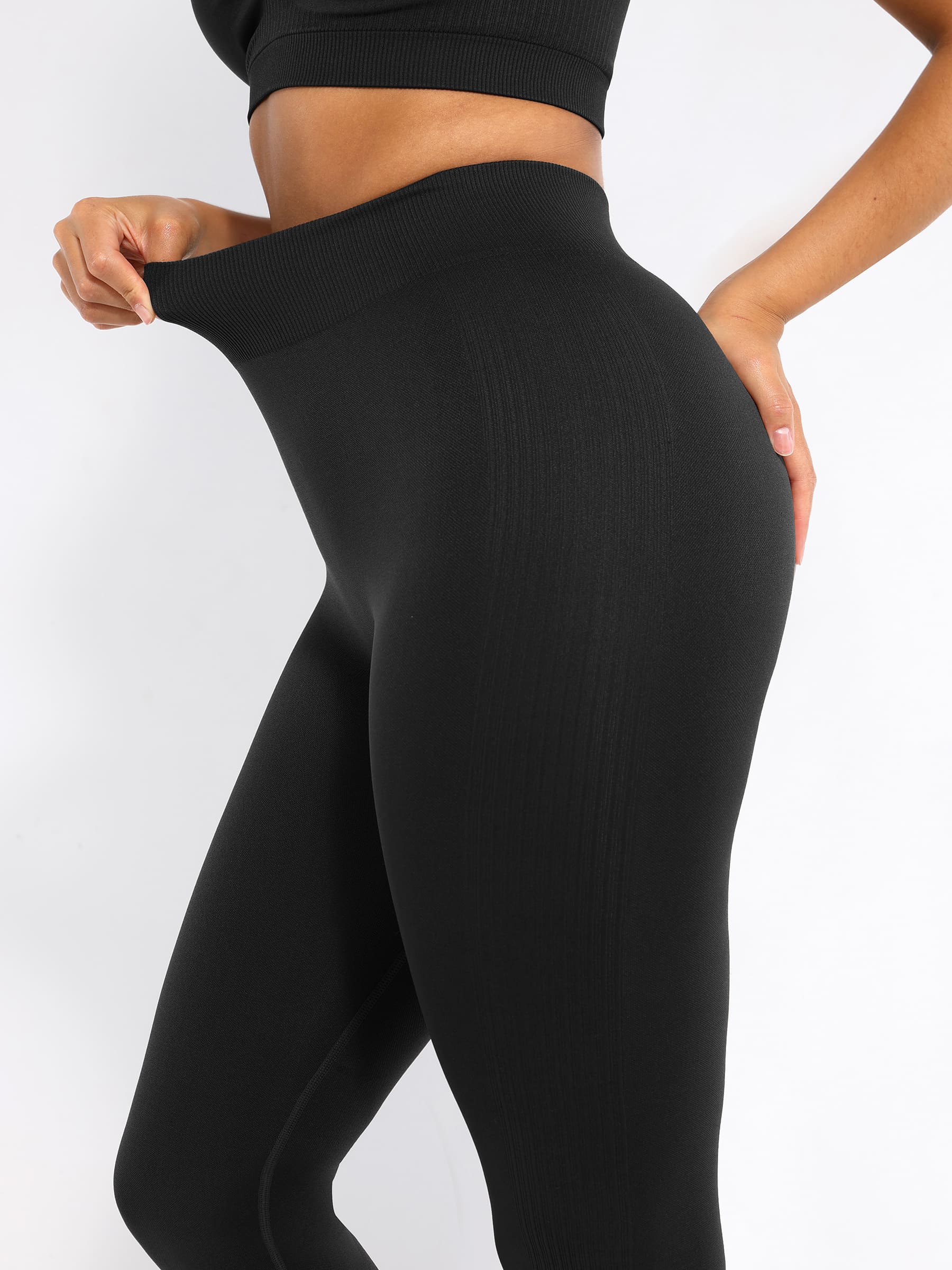 Feelingirl Seamless High Waisted Yoga Leggings for Tummy Control and Leg Sculpting