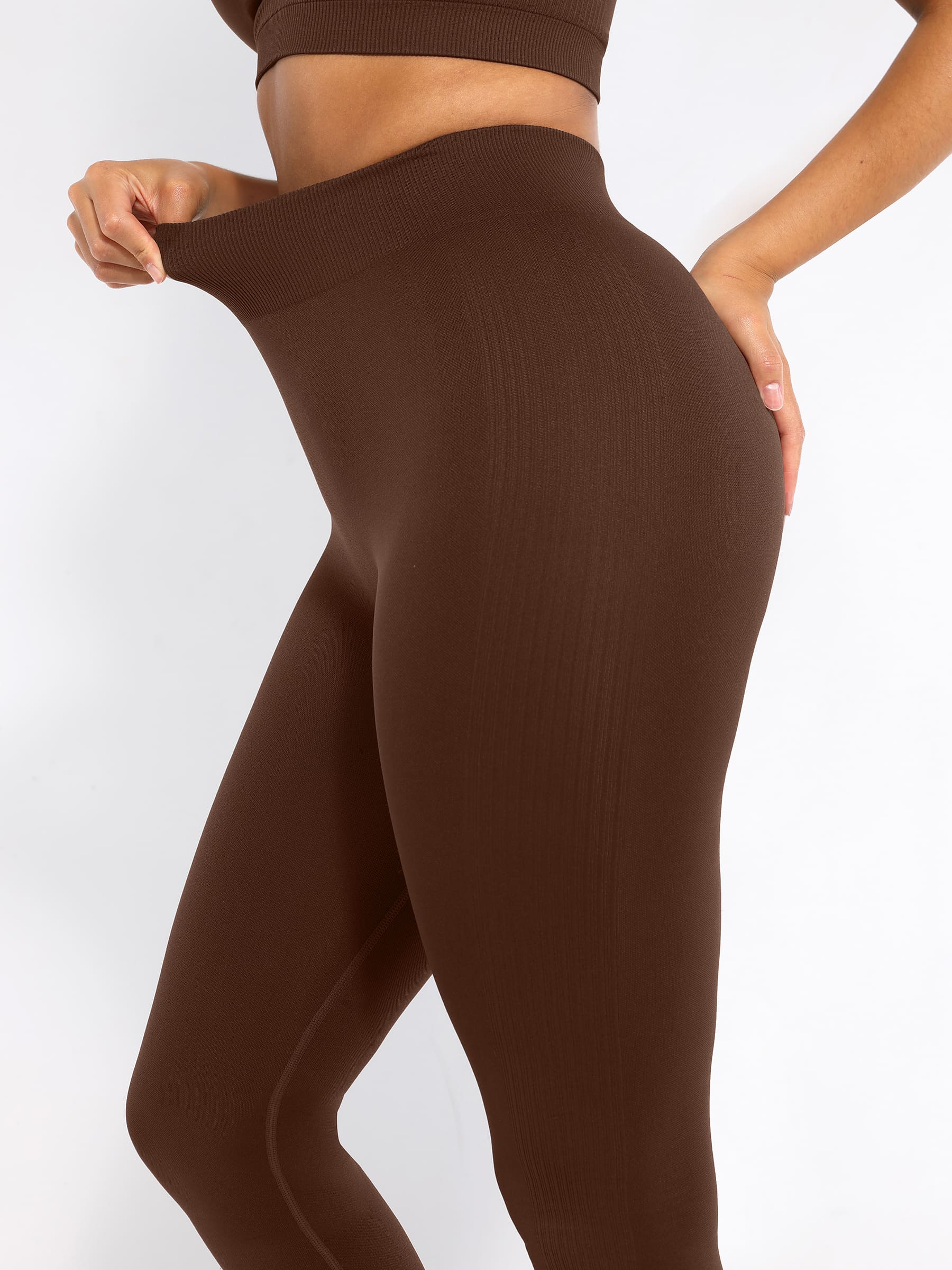 Feelingirl Seamless High Waisted Yoga Leggings for Tummy Control and Leg Sculpting