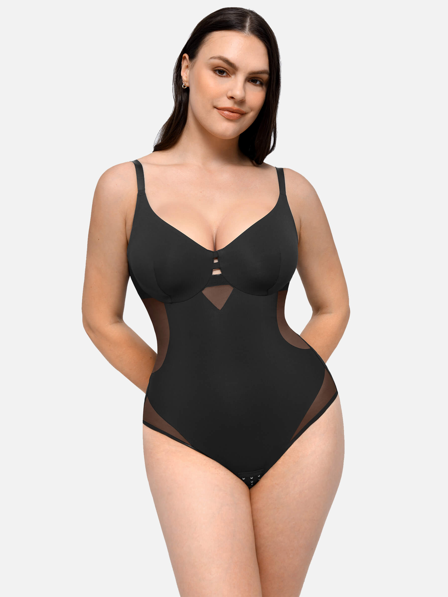 Feelingirl Seamless Waist Control Breast Lift Shapewear