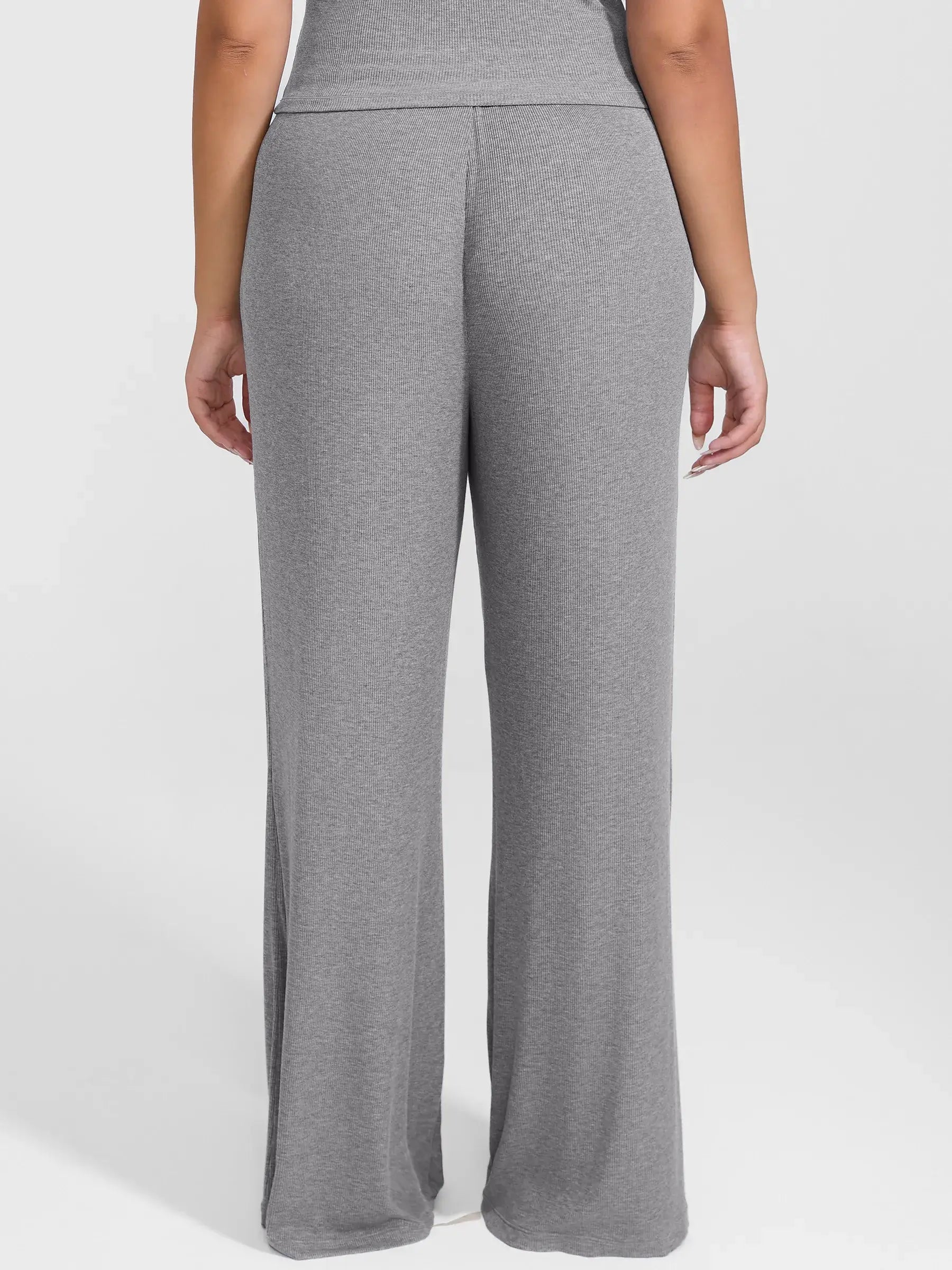 Feelingirl Breathable Ribbed Lounge Pants