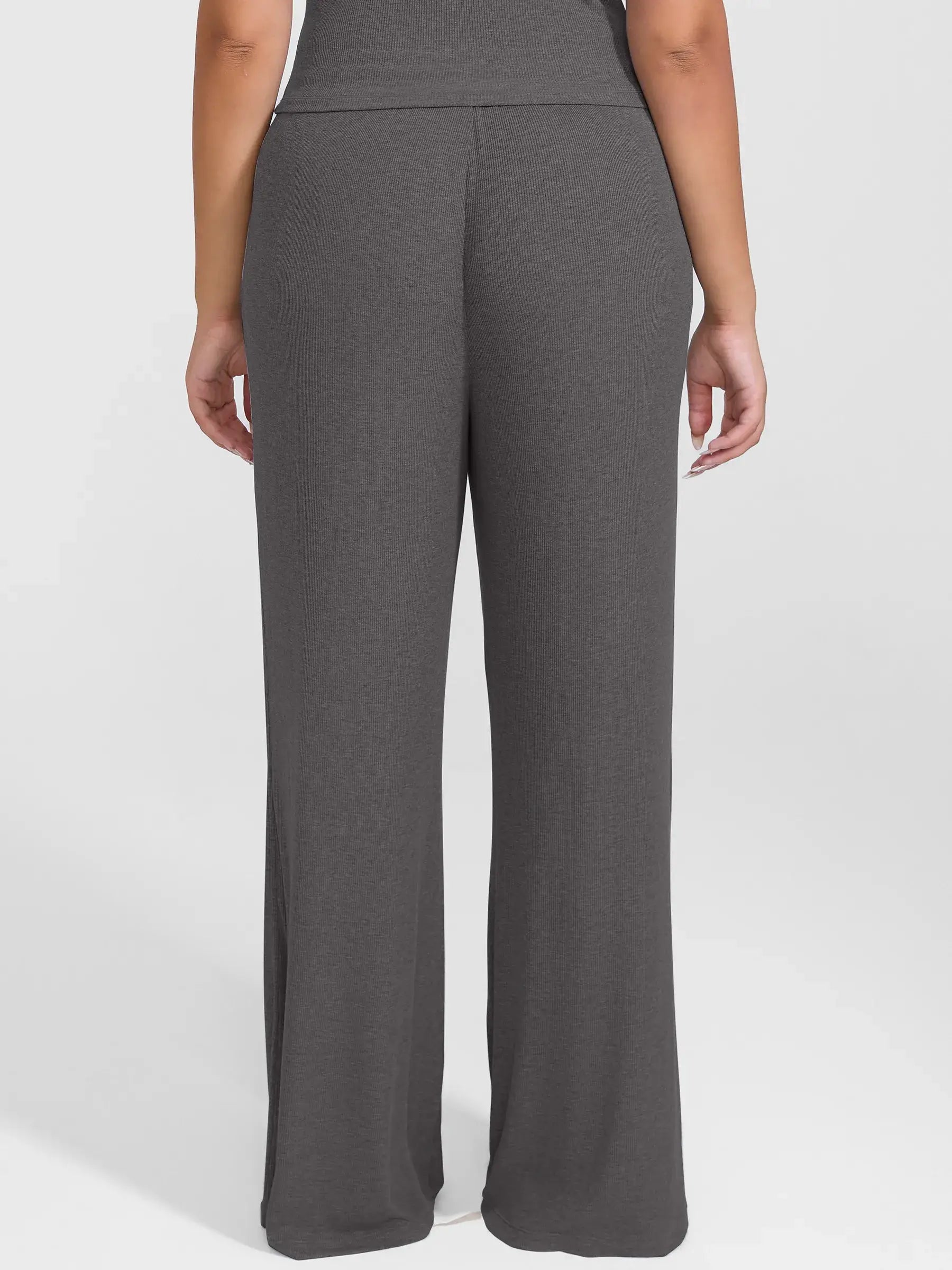 Feelingirl Breathable Ribbed Lounge Pants