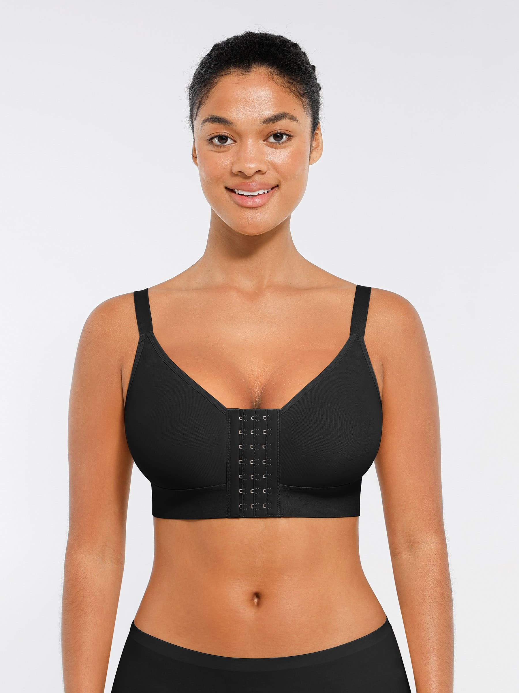 Feelingirl Full Coverage Front Closure Post-Operation Bra