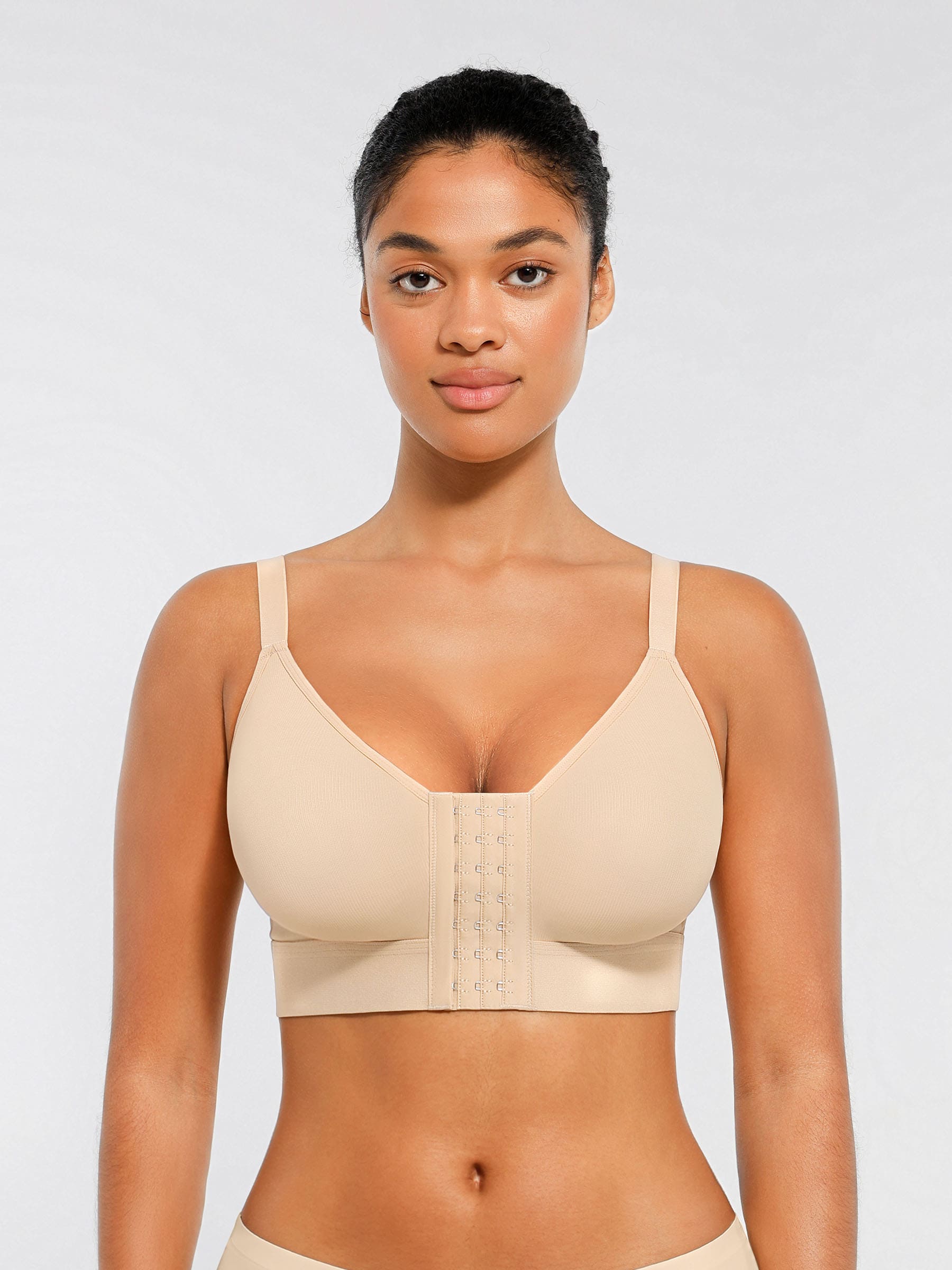 Feelingirl Full Coverage Front Closure Post-Operation Bra