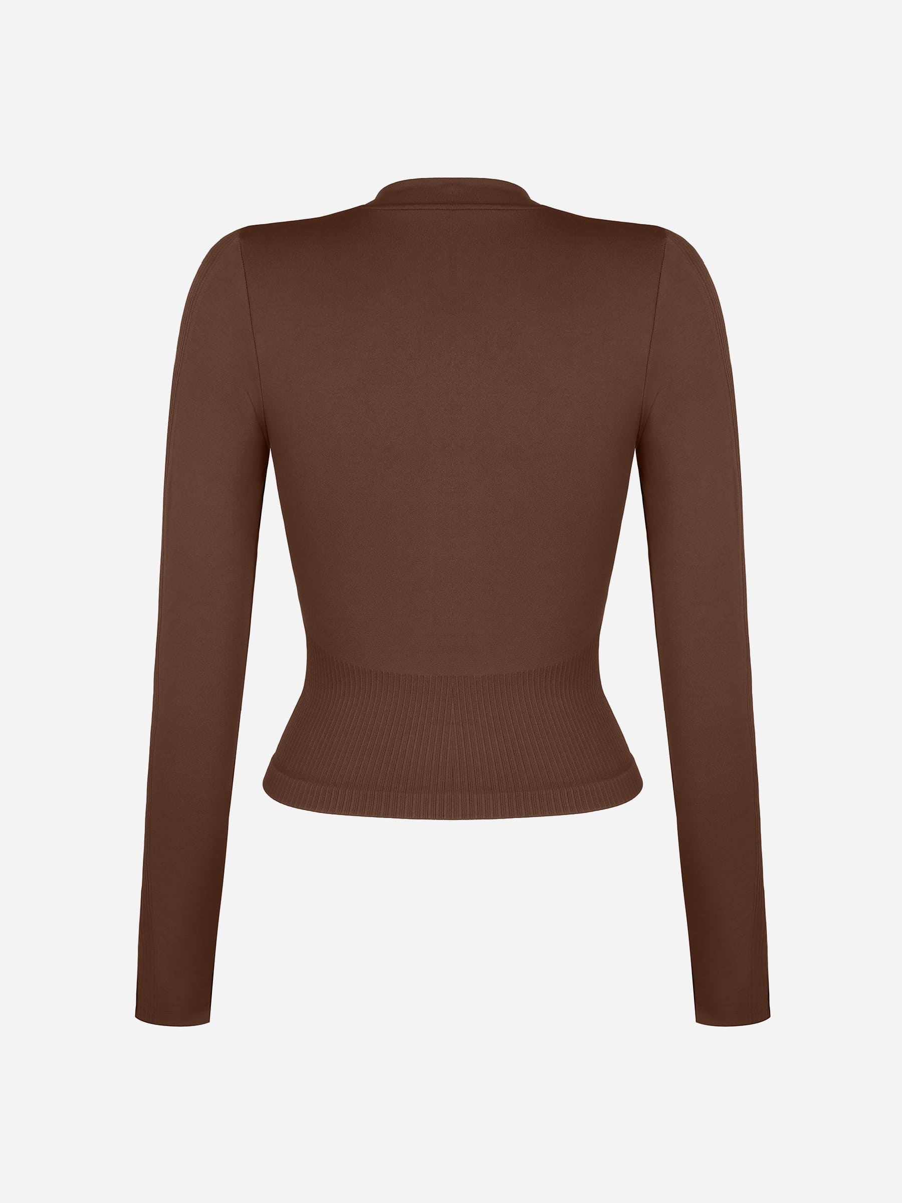 Feelingirl Seamless Long-Sleeve Workout Top