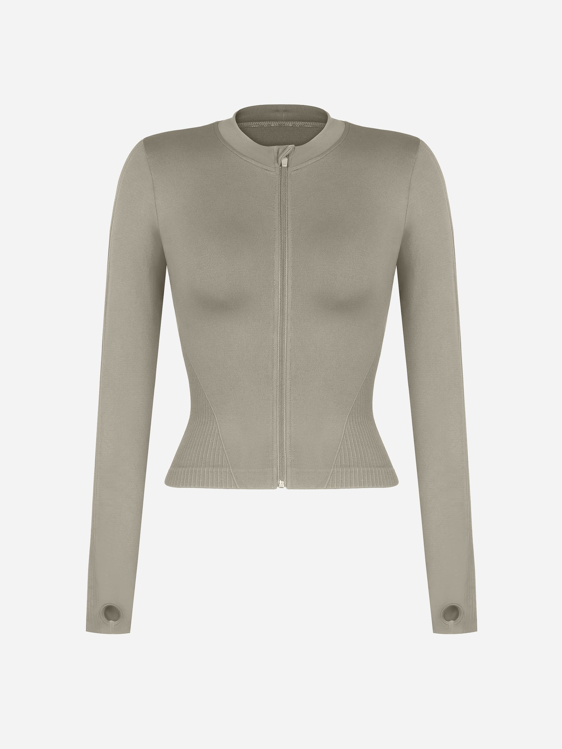 Feelingirl Seamless Long-Sleeve Workout Top