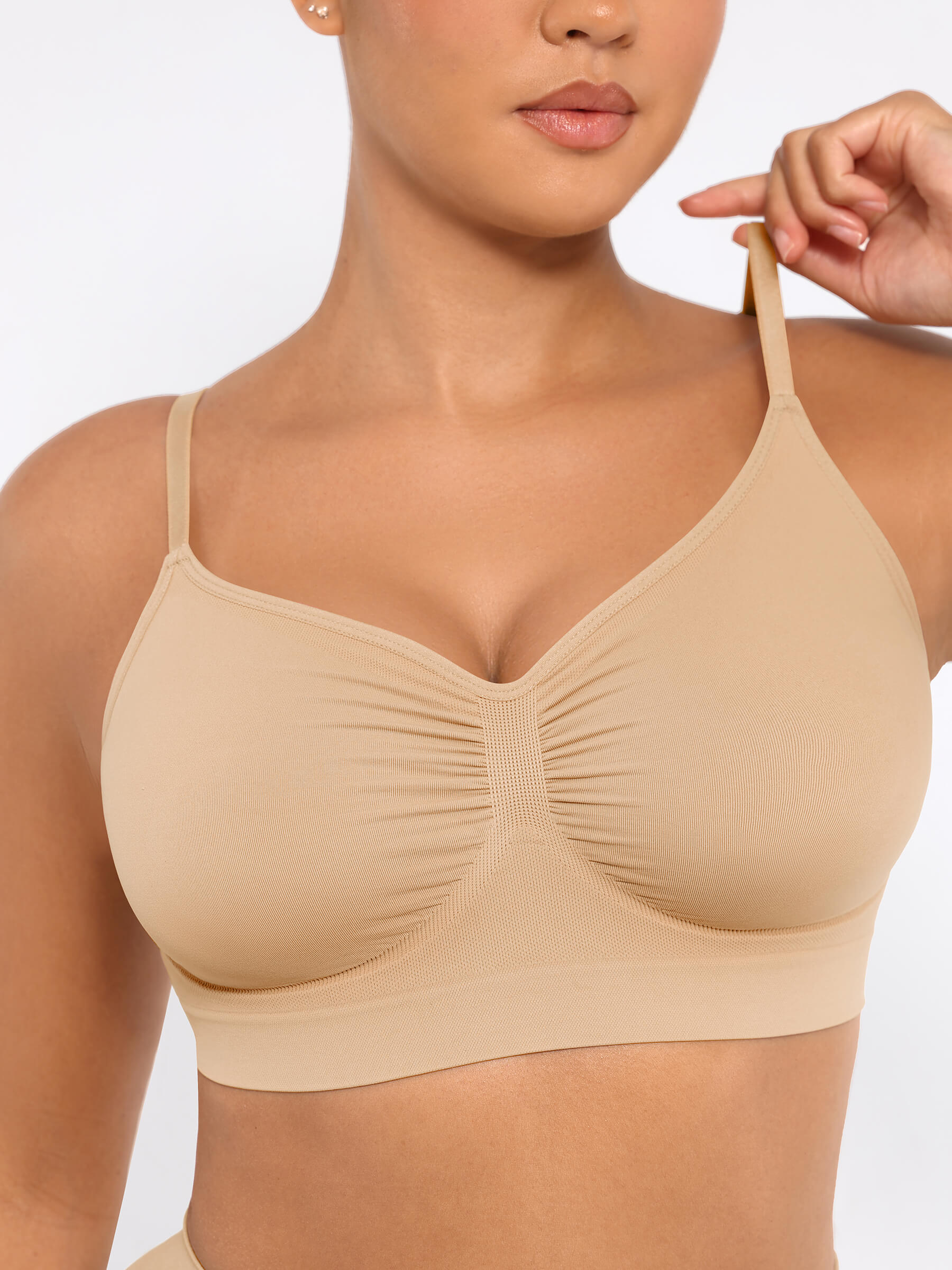 Feelingirl 3-Pack Seamless Smooth Wireless Bra Bundle