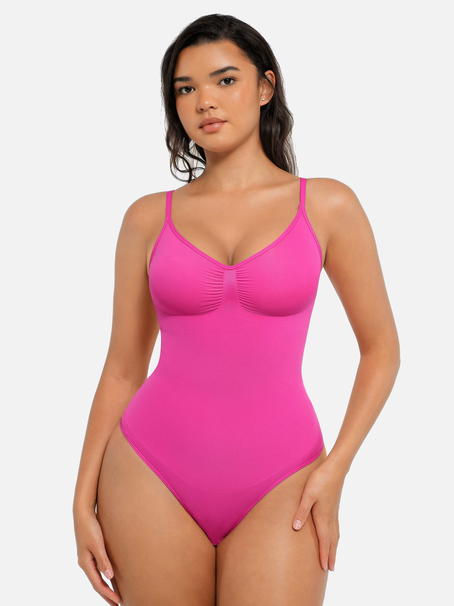 Feelingirl Seamless Tummy Control Shapewear Bodysuit