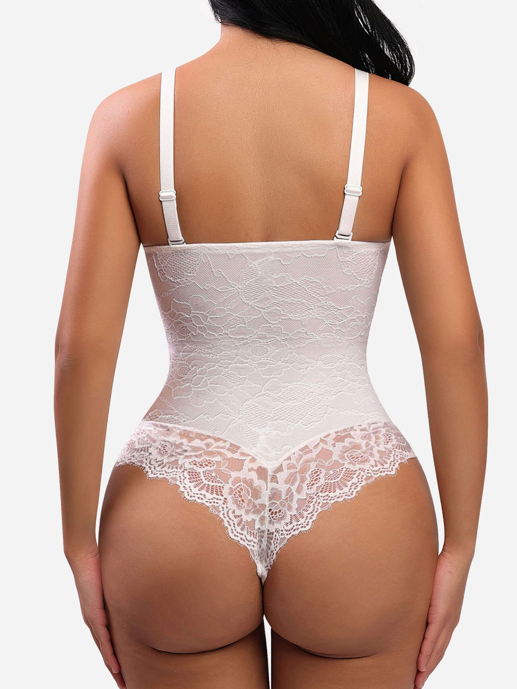 Feelingirl Low-back Ultra-versatile Lace Bodysuit